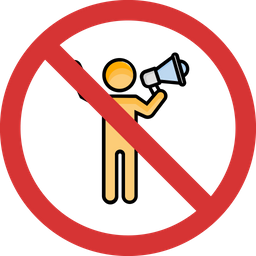 Stop Announcement  Icon