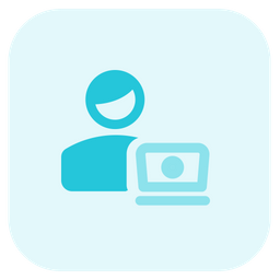 Employee Working  Icon