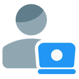 Employee Working  Icon