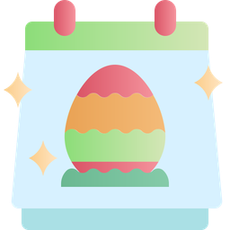 Easter Calendar  Icon