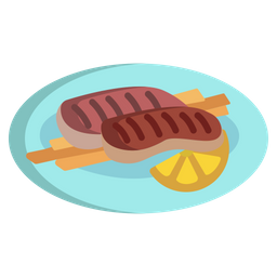 Grilled Meat  Icon