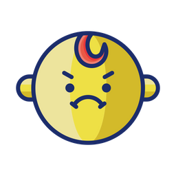 Angry Baby  Icon