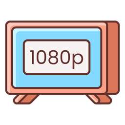 1080 P Tv  Icon