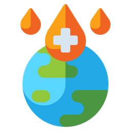 Weltweite Gesundheit  Symbol