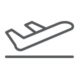 Plane Takeoff Fly  Icon