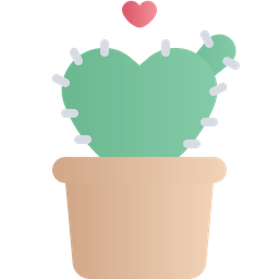 Cactus Pot  Icon