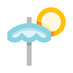 Beach Umbrella  Icon