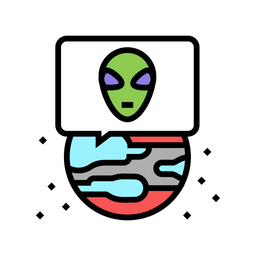 Alien Message  Icon