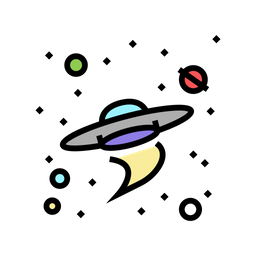 Flying Saucer  Icon