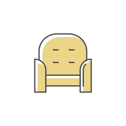 Armchair Front  Icon