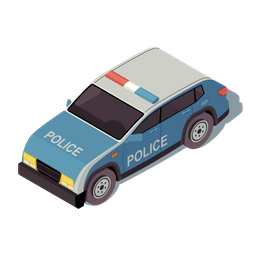 Police Car  Icon