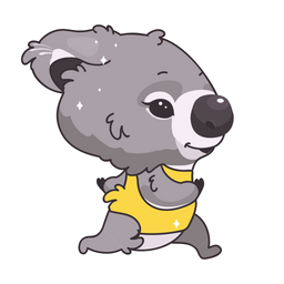 Koala Running  Icon