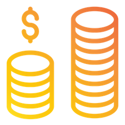 Dollar Coins  Icon