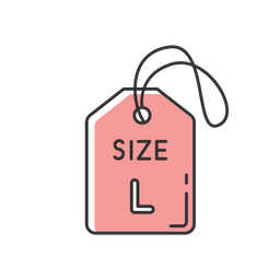 Large Size Label  Icon