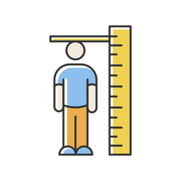 Man Height  Icon