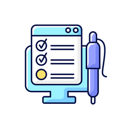 Online Form  Icon