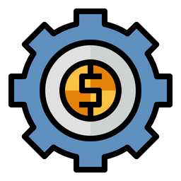 Dollar Setting  Icon