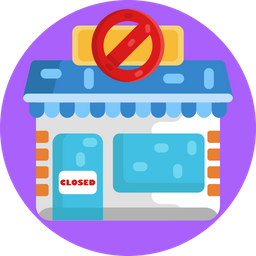 Closed Store  Icon