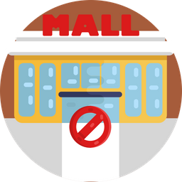 Closed Mall  Icon