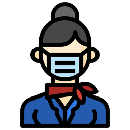 Air Hostess  Icon