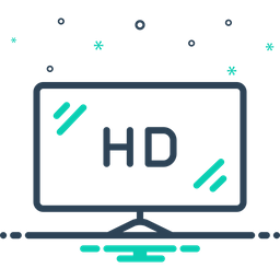 Hd Monitor  Icon