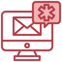 Medical Email  Icon