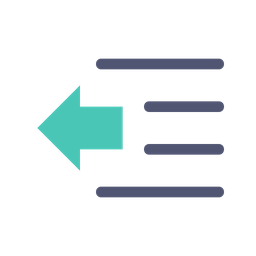 Decrease Indent  Icon