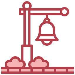 기차역 벨  아이콘