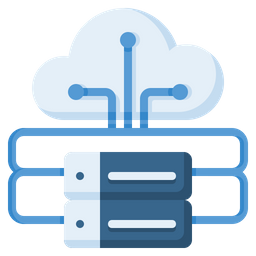 Armazenamento em nuvem  Ícone