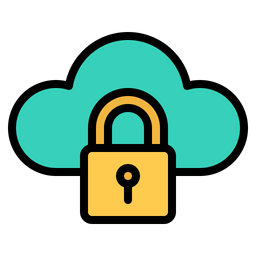 Cloud Lock  Icon