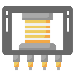 Elektronischer Transformator  Symbol