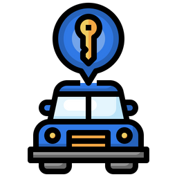 Car Key  Icon