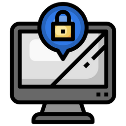 Computer Lock  Icon