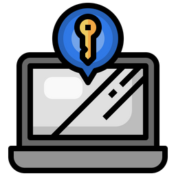 Laptop Key  Icon