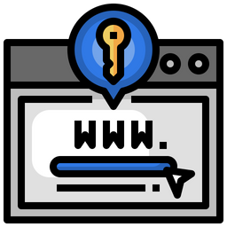 Browser Key  Icon