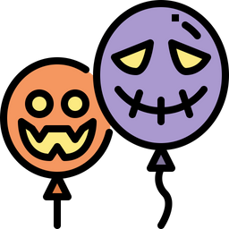 Halloween Balloon  Icon