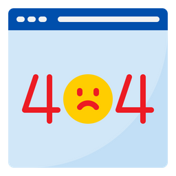 404 Error  Icon