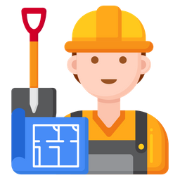 Builder Male  Icon