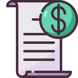 Invoice Receipt  Icon