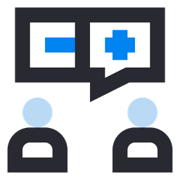Customer Review Feedback Argument Icon