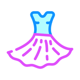 Tanzkleid  Symbol