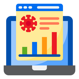 Relatório de coronavírus  Ícone