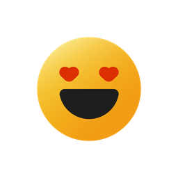 Big Smile With Love Eyes  Icon