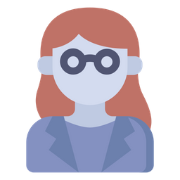 Female Scientist  Icon