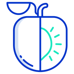 Aprikose  Symbol