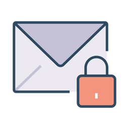 Lock Mail  Icon