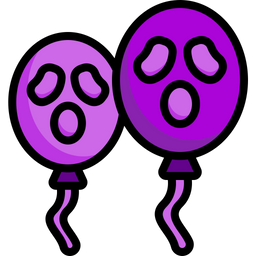 Scary Balloon Balloon Balloons Icon