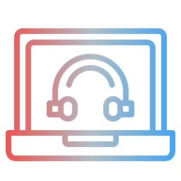 Audio Listening  Icon