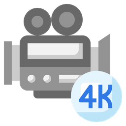 4 K Video  Icon