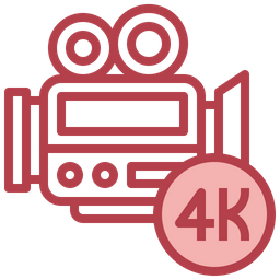 4 K Video  Icon